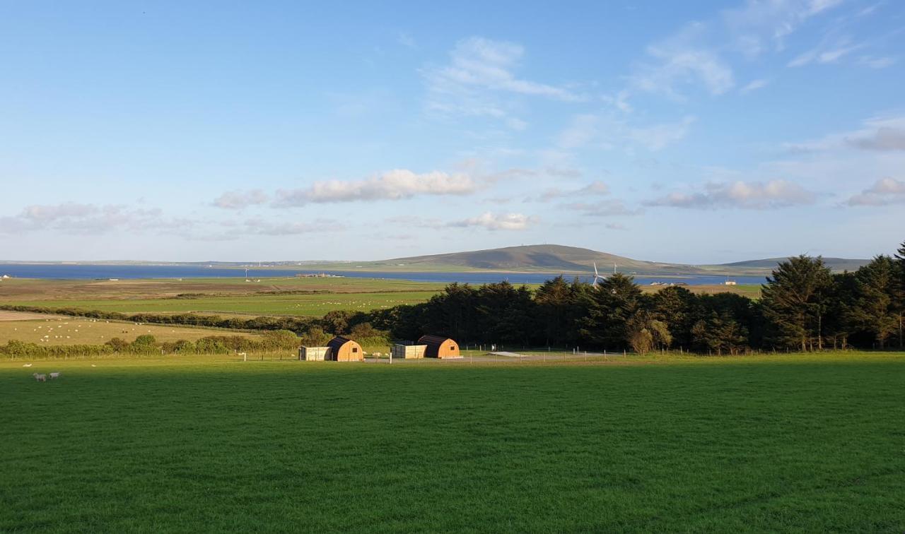 Lilly'S Lodges Orkney Hedgehog Lodge Finstown Екстер'єр фото